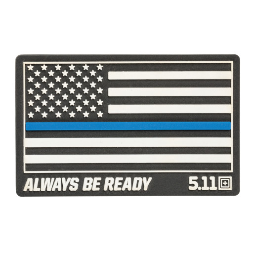 5.11 Tactical Thin Blue Line Rubber Patch