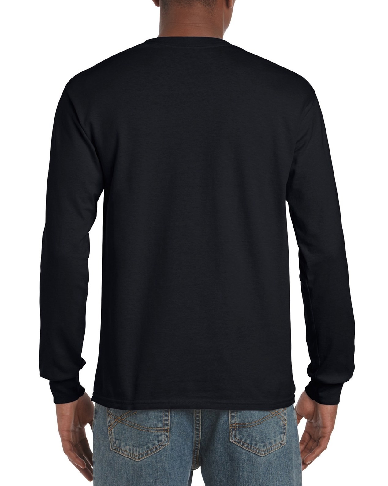 Gildan Adult 5.5 oz., 50/50 Long-Sleeve T-Shirt with BOP Logo and ...