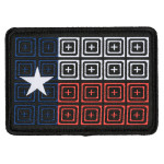 5.11 Tactical Reticle Flag Patch (Black)