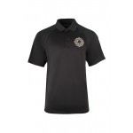 Men's 100% Polyester Charcoal Class B Utility Polo - Short Sleeve