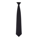MEN'S BLACK BREAK AWAY CLIP ON TIE