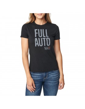 5.11 Tactical Women's Full Auto Tee (Black Triblend)