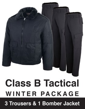 Men's Class B Winter Tactical Package - 3 Trousers & 1 Bomber Jacket