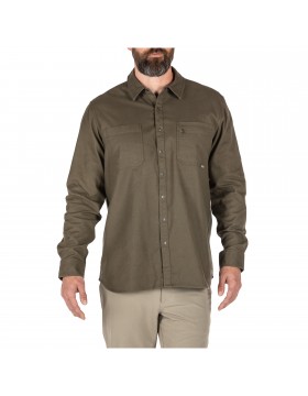5.11 Tactical Men's Hawthorn Long Sleeve Shirt (Khaki/Tan)