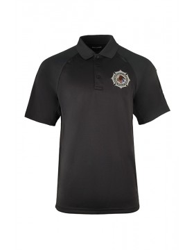 100% Polyester Charcoal Class B Utility Polo - Short Sleeve
