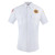 Men's White Poly/Rayon Short Sleeve Class A Dress Shirt
