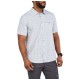 5.11 Tactical Men's Aiden Short Sleeve Plaid Shirt (White Plaid)