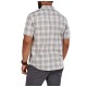 5.11 Tactical Men's Wyatt Short Sleeve Plaid Shirt (White Plaid)