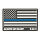 5.11 Tactical Thin Blue Line Rubber Patch