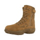 Men's 8" Rapid Response Stealth Boot with Side Zipper - Coyote